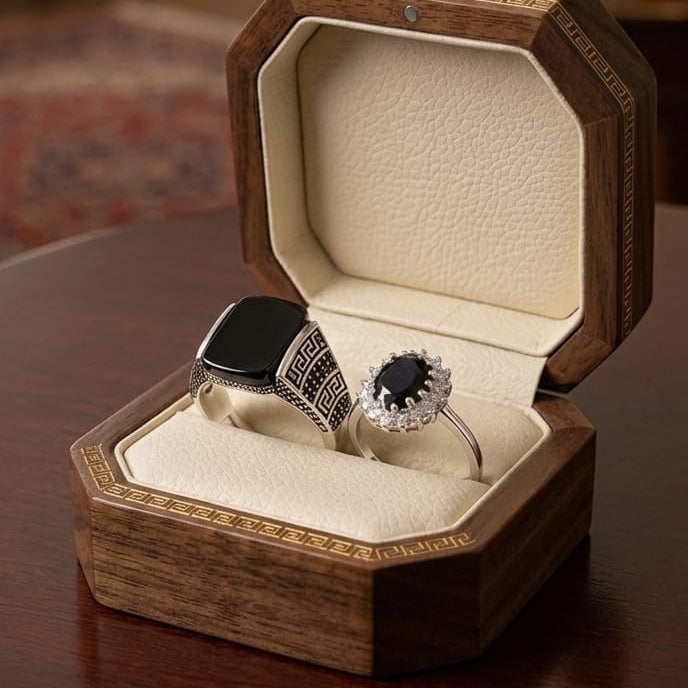 Stylish Couple Ring Bond By Love adjustable size