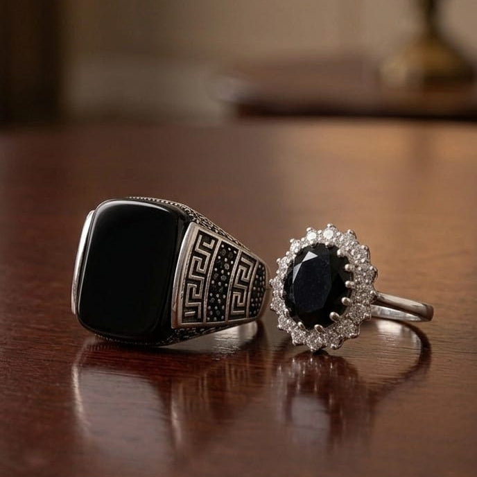 Stylish Couple Ring Bond By Love adjustable size