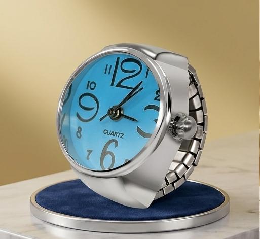 Premium   Finger Ring Watch - Trendy Quartz Analog Ring Watch